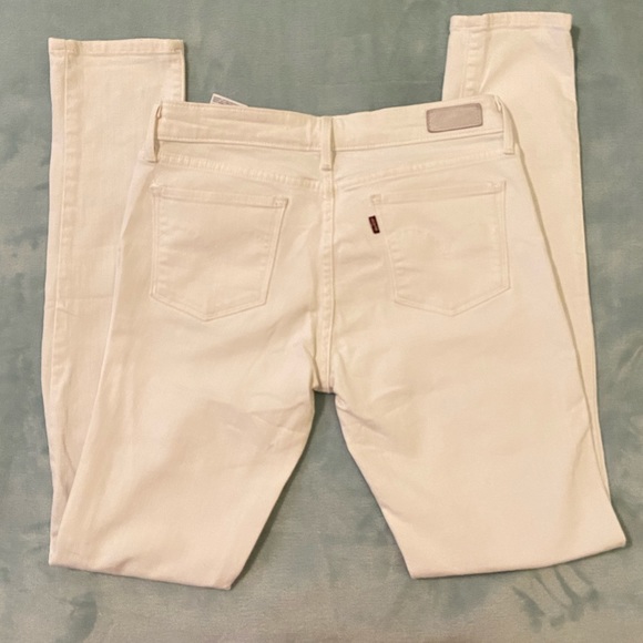 Levi’s White Demi Curve Modern Rise Skinny - Picture 5 of 7
